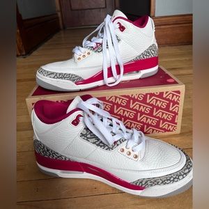 air jordan 3 retro cardinal reds